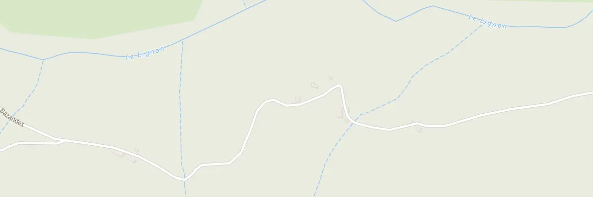 Plan du 5180 Rte de Saint Louis à La Souche