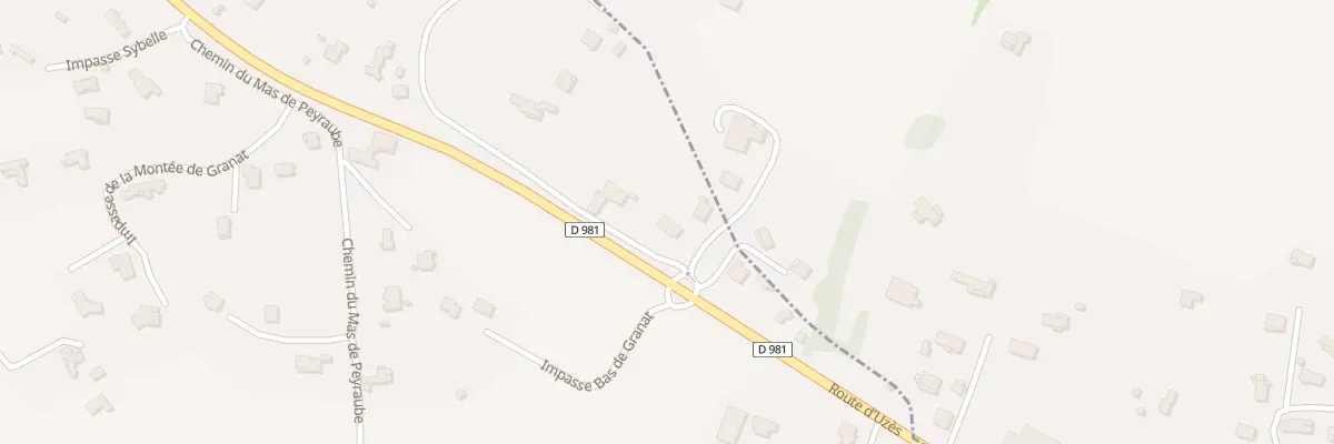 Plan du 34 Che de Lar du Four à Saint-Hilaire-de-Brethmas