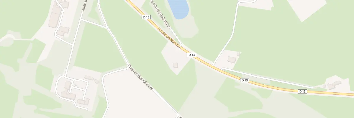 Plan du 1500 Rte de Nandax à Vougy