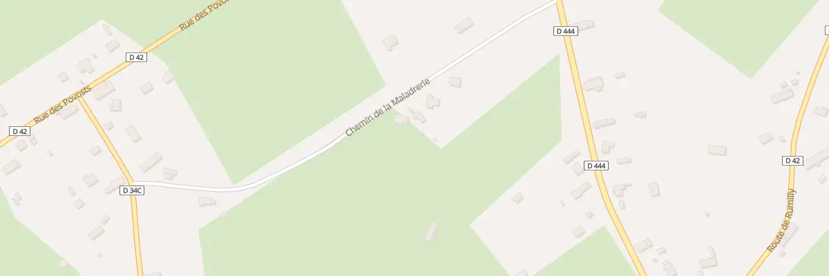 Plan du 13 Che de la Maladrerie à Chaource