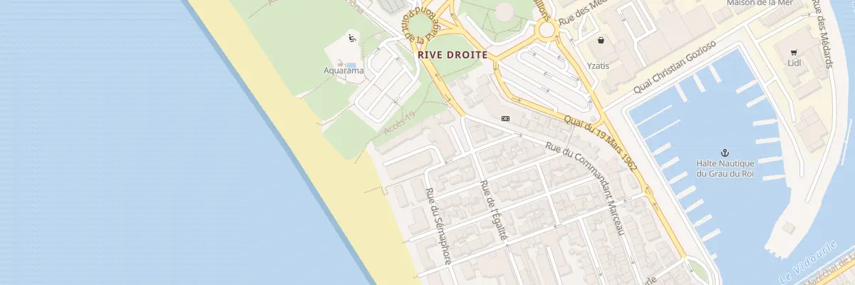 Plan du 30 Rue de l’Egalité au Grau-du-Roi