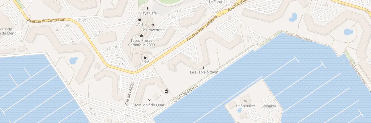 Plan du 5B Av Jean Lasserre au Grau-du-Roi