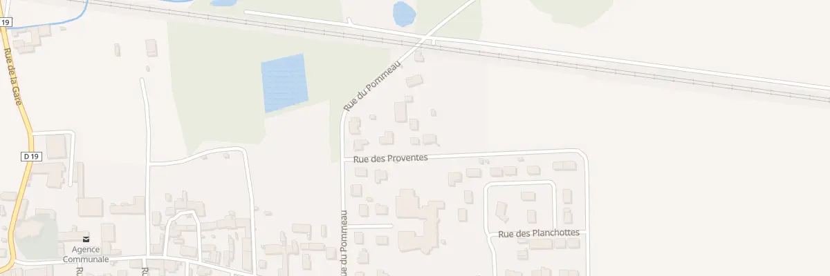 Plan du 9 Rue des Proventes à Athis