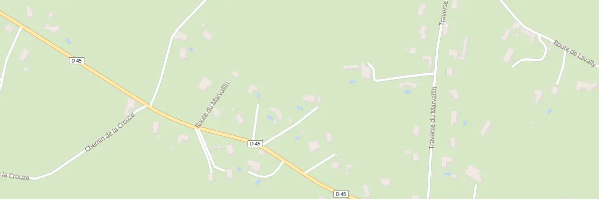 Plan du 1291 Rte du Marvallin à Notre-Dame-de-Boisset