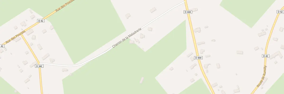 Plan du 11 Che de la Maladrerie à Chaource