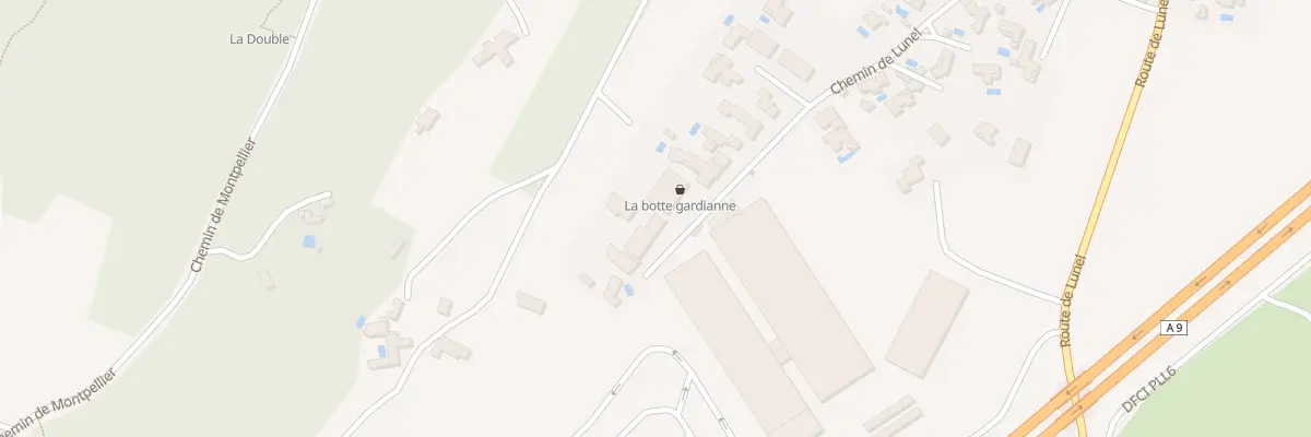 Plan du 495 Che de Lunel à Villetelle