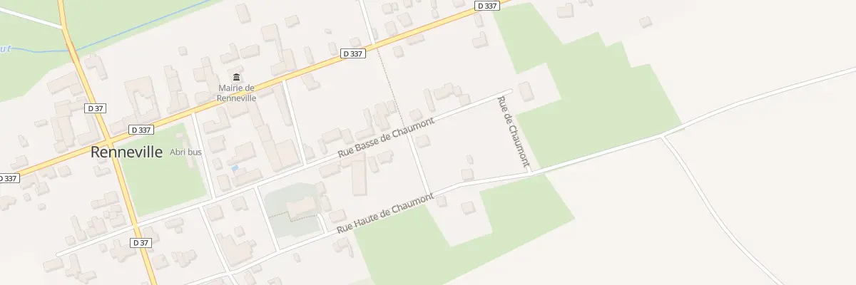Plan du 6 Rue Basse de Chaumont à Renneville