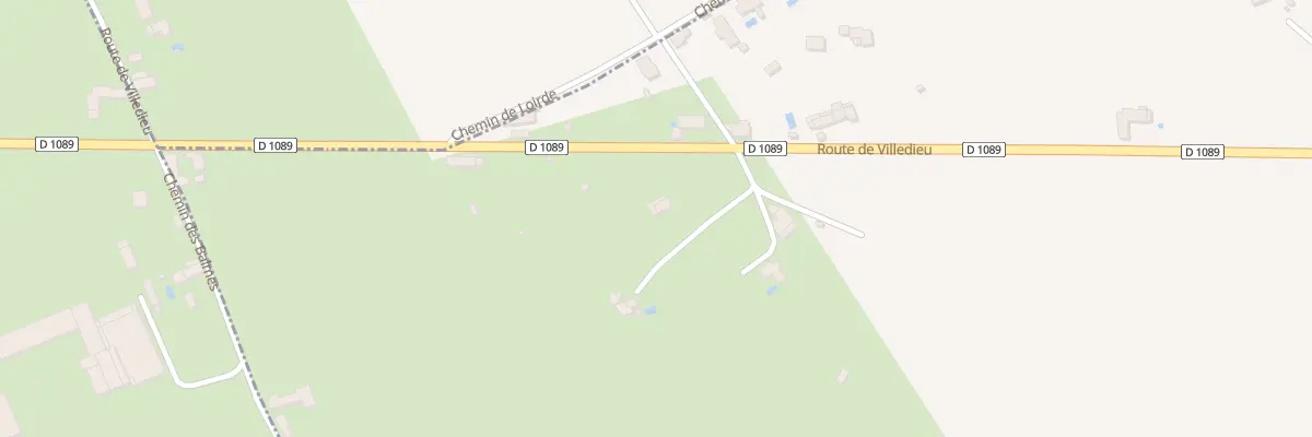 Plan du 2923 Rte de Villedieu à Poncins