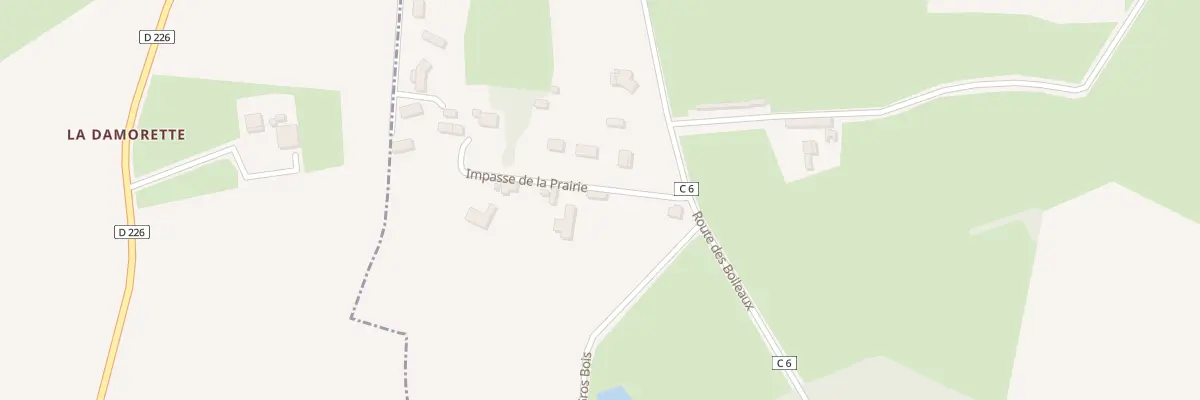 Plan du 5021 Les Boileaux à Oudry
