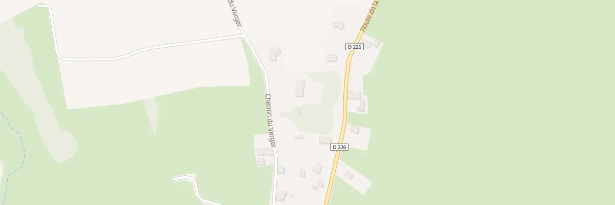 Plan du 268 Che du Verger à Marly-sur-Arroux