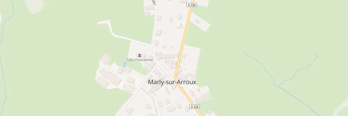 Plan du 5007 Marly à Marly-sur-Arroux