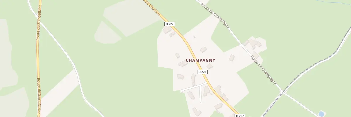 Plan du 995 Rte de Charlieu à Fleury-la-Montagne