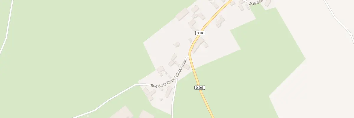Plan du 2 Rue de la Croix Sainte Anne à Lagesse