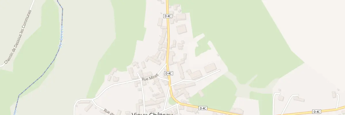 Plan du 8 Rue Croix Martin à Vieux-Château