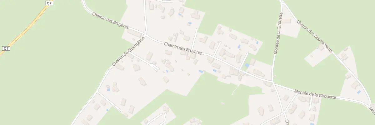 Plan du 416 Che des Bruyères à Saint-Nizier-sous-Charlieu