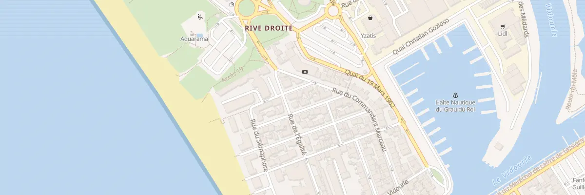 Plan du 33 Rue de l’Egalité au Grau-du-Roi