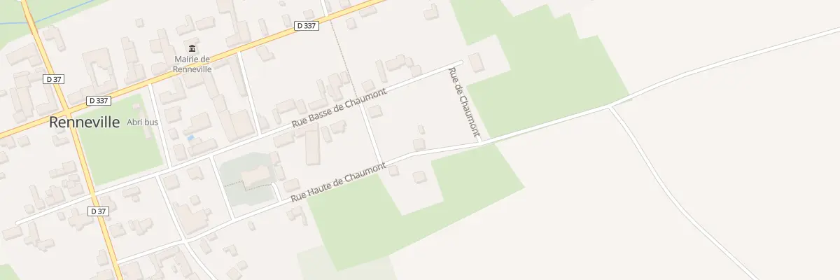 Plan du 3 Rue Haute de Chaumont à Renneville