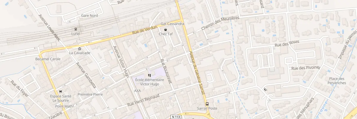 Plan du 365 Rue Lakanal à Lunel