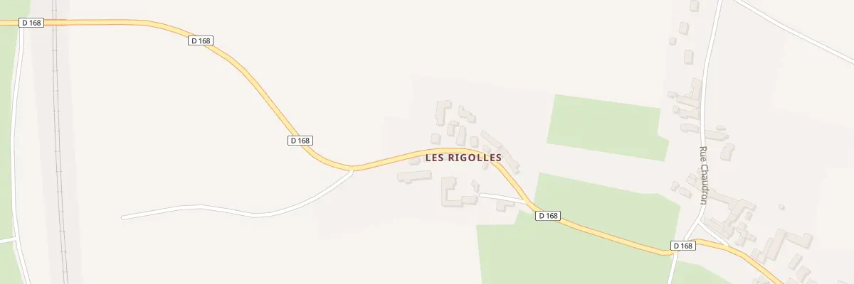 Plan du 16 Les Rigolles à Pisy