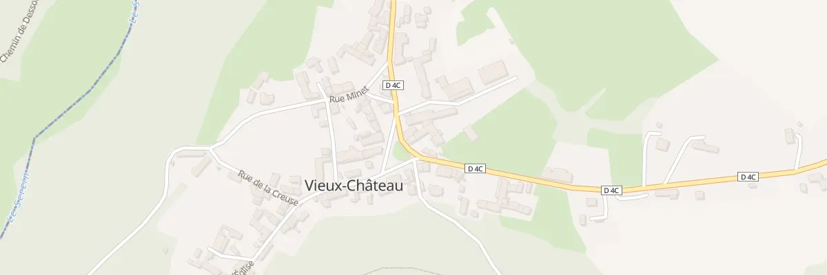 Plan du 2 Rue Croix Martin à Vieux-Château