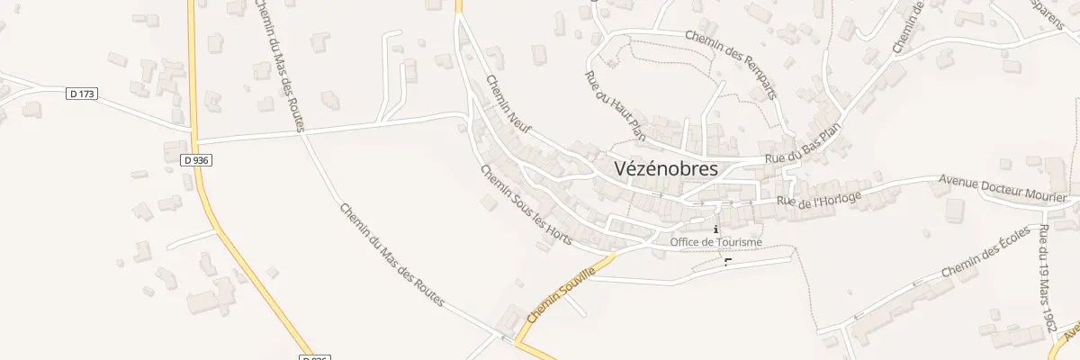 Plan du 11 Rue des Maisons Romanes à Vézénobres