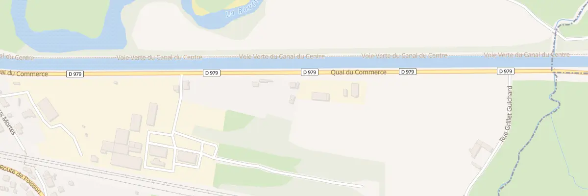 Plan du 74 Quai du Commerce à Paray-le-Monial