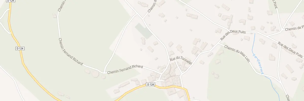 Plan du 3 Rue du Mas Clos à Saint-Bénézet