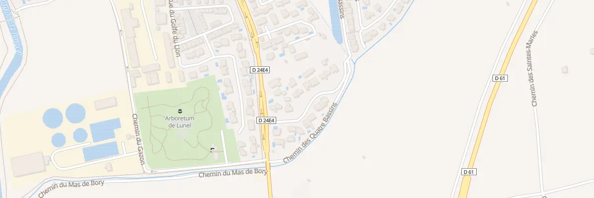 Plan du 76 Rue des Bastides à Lunel