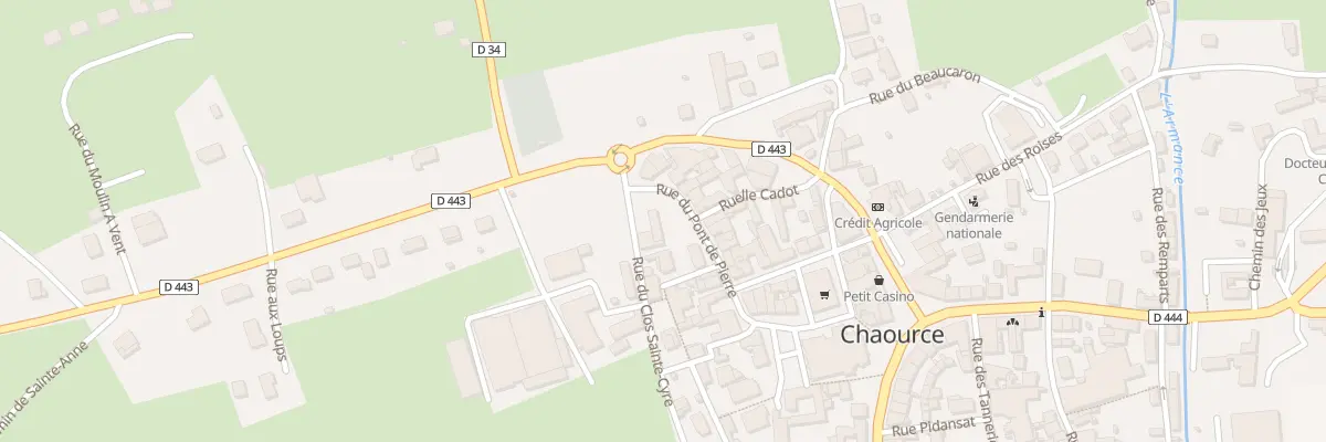 Plan du 17 Rue du Pont de Pierre à Chaource