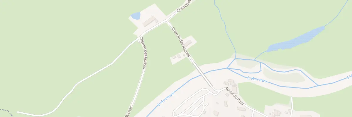 Plan du 5054 Les Roches à Saint-Nizier-sur-Arroux