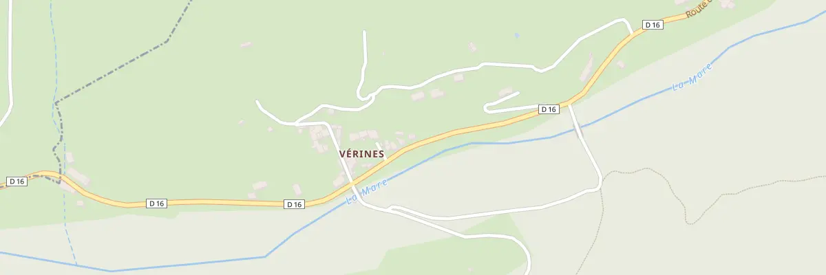 Plan du 1520 Rte de Vérines à Saint-Marcellin-en-Forez