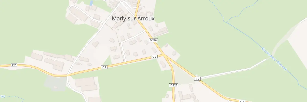 Plan du 22 Rte de la Grande Faye à Marly-sur-Arroux