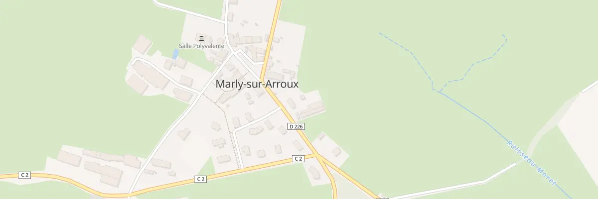 Plan du 5013 Marly à Marly-sur-Arroux