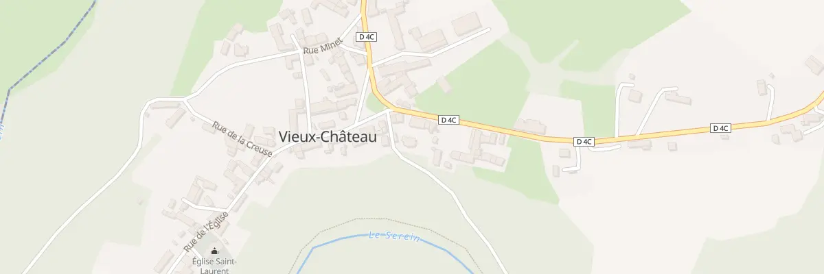 Plan du 14 Rue de la Chapelle à Vieux-Château