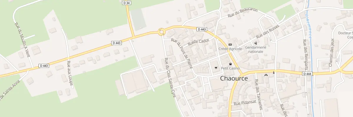 Plan du 15 Rue du Pont de Pierre à Chaource