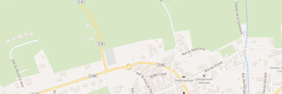 Plan du 18 Rue Amadis Jamyn à Chaource