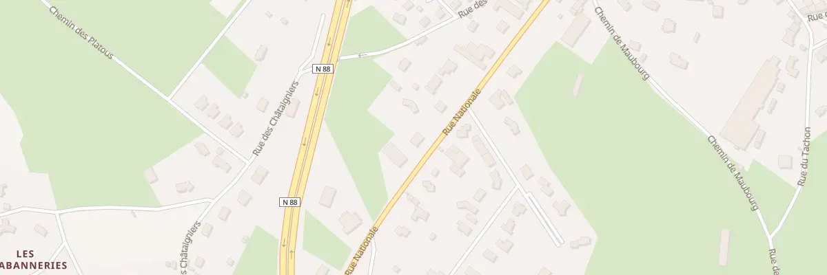 Plan du 75 Rue Nationale à Saint-Maurice-de-Lignon