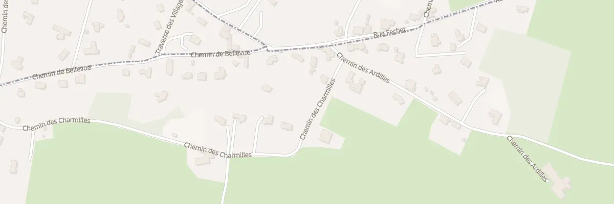 Plan du 605 Che des Charmilles à Notre-Dame-de-Boisset