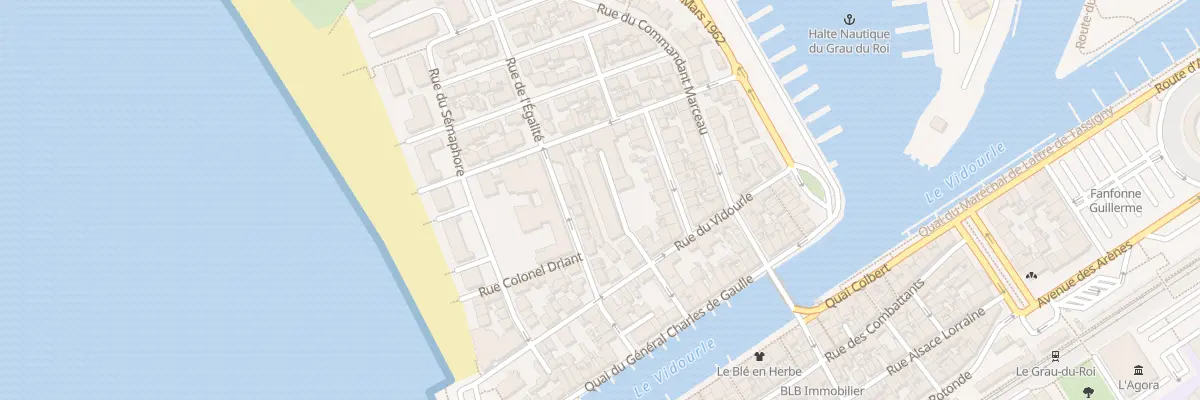 Plan du 14 Rue du Progrès au Grau-du-Roi