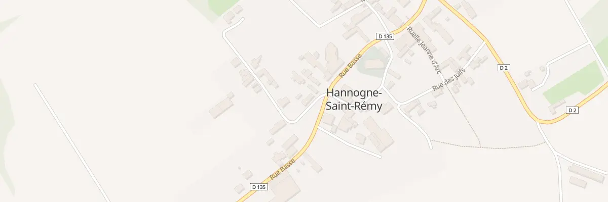 Plan du 5017 Le Carrefour à Hannogne-Saint-Rémy