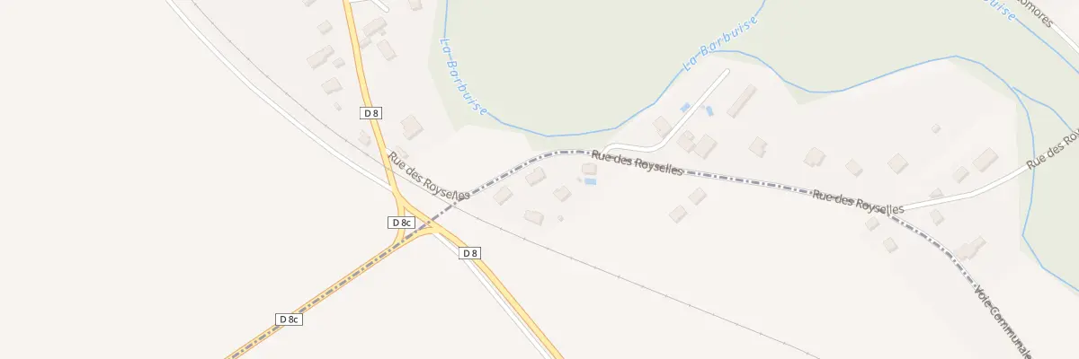 Plan du 6 Rue des Royselles à Aubeterre