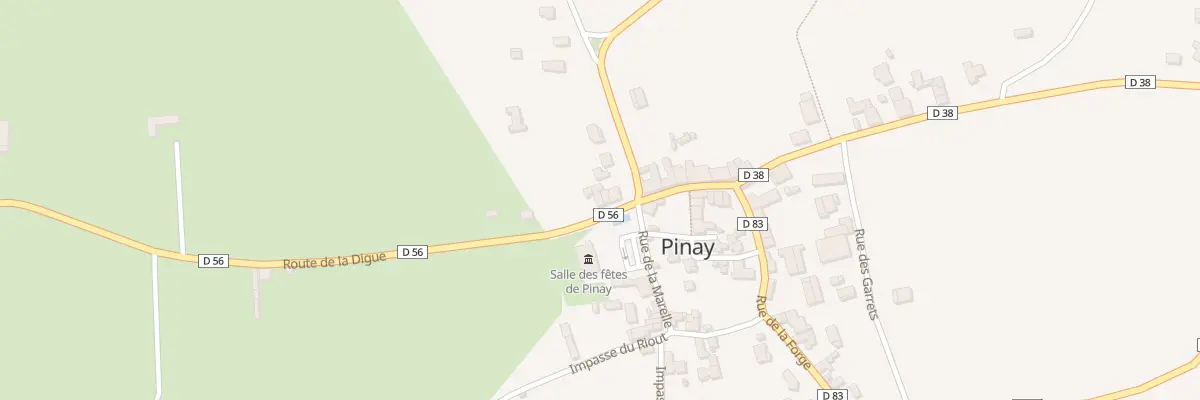 Plan du 5007 Le Bourg à Pinay