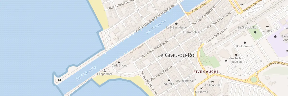 Plan du 13 Quai Colbert au Grau-du-Roi