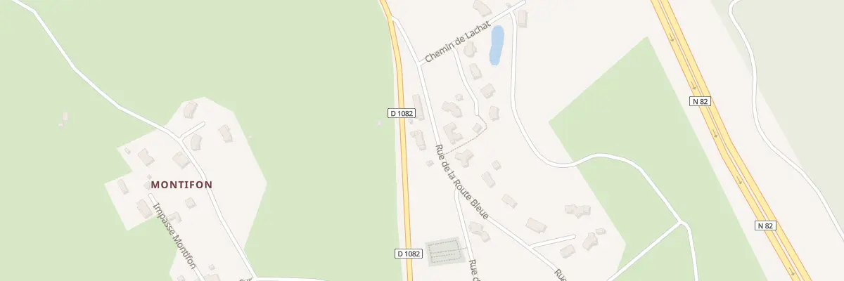Plan du 17 Rue de la Route Bleue à Vendranges