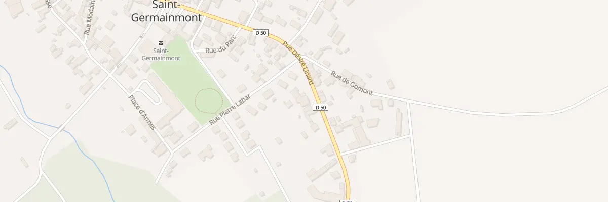 Plan du 37 Rue Désiré Linard à Saint-Germainmont