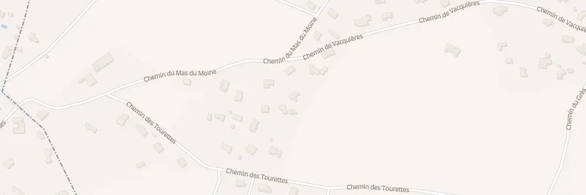 Plan du 480 Che du Mas du Moine à Méjannes-lès-Alès