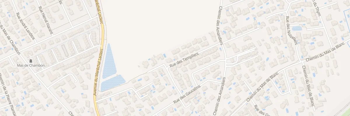 Plan du 131 Rue des Templiers à Lunel