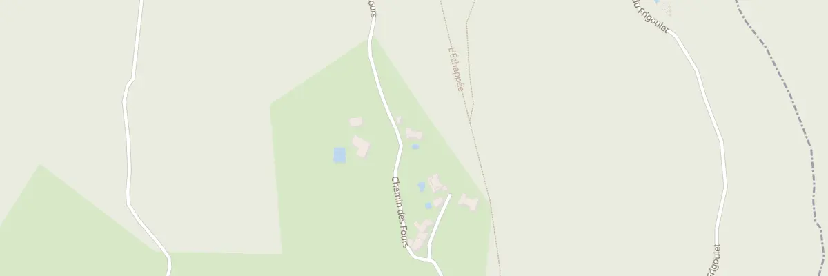 Plan du 730 Che des Fours à Gagnières