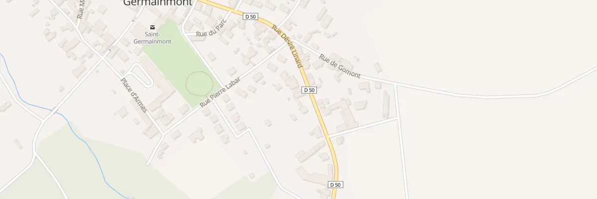 Plan du 35 Rue Désiré Linard à Saint-Germainmont