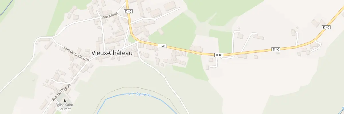 Plan du 22 Rue de la Chapelle à Vieux-Château